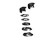 Specialized HDS SUB, MY19 VENGE STEM SPACER & TOP COVER KIT (9 PIECES) Hds My19 Venge Headset Spacer Kit, Total 9pc Assembly