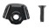 Specialized CBG HOOD SCOOP, MY18-20 EPIC, ALLOY FRAME, DOWNTUBE EXIT PORT COVER, 4MM SHIFT / 5MM BRAKE, W/ BOLT Black - One Size