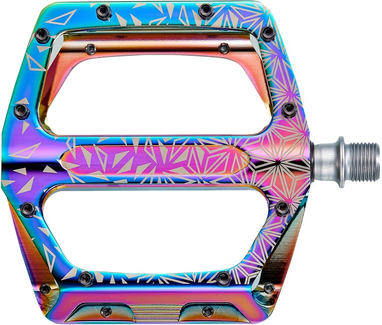 Specialized Supacaz Krypto Pedal – CNC Alloy Oil Slick - One Size