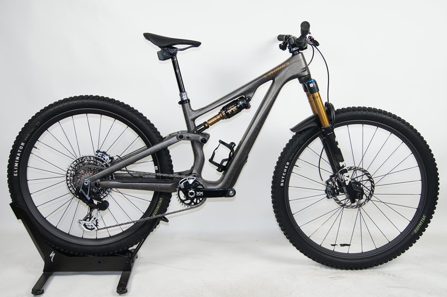2025 Specialized S-Works Stumpjumper 15 Satin Gunmetal / Clay / White Mtn / Dove Grey / Gloss Bronze - S1