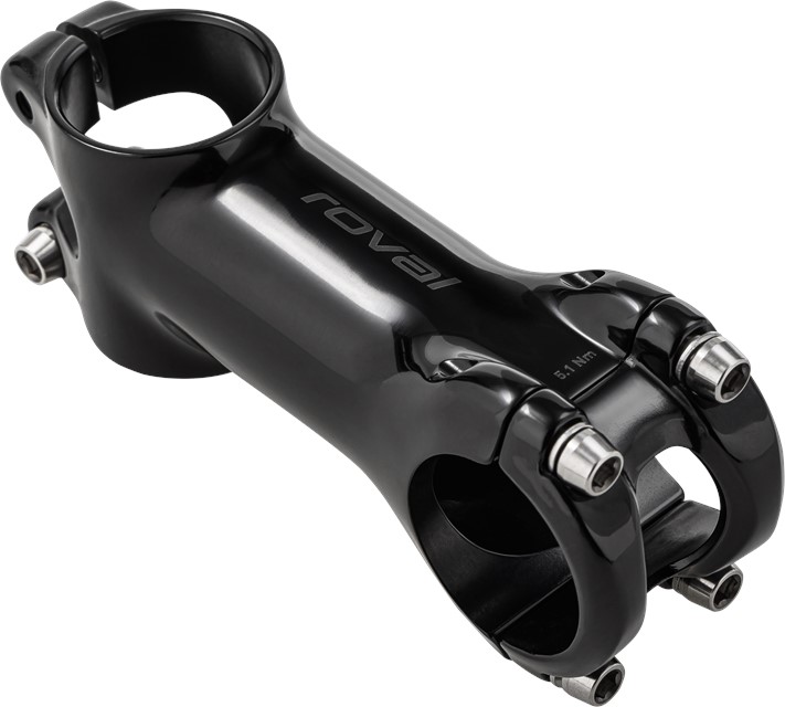 Specialized Roval Alpinist Stem Polish Black - 31.8mm x 120mm, 12 Degree
