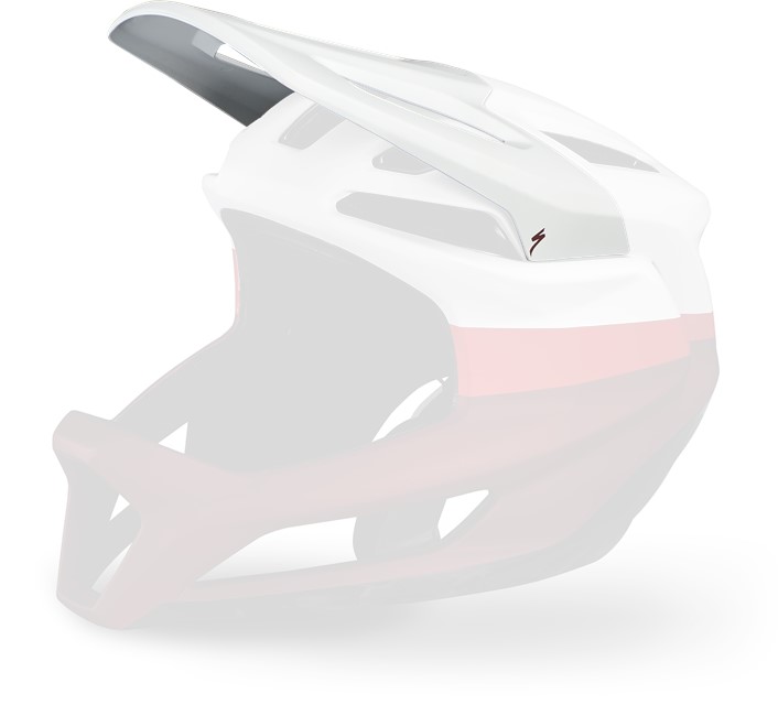 Specialized Gambit Replacement Visor Dove Grey / Maroon - M
