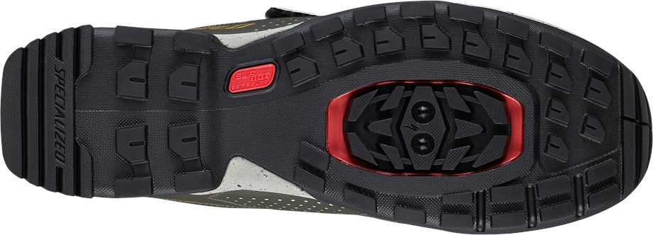 Specialized RIME 1.0 Mountain Bike Shoes Dark Moss Green / Harvest Gold - 36