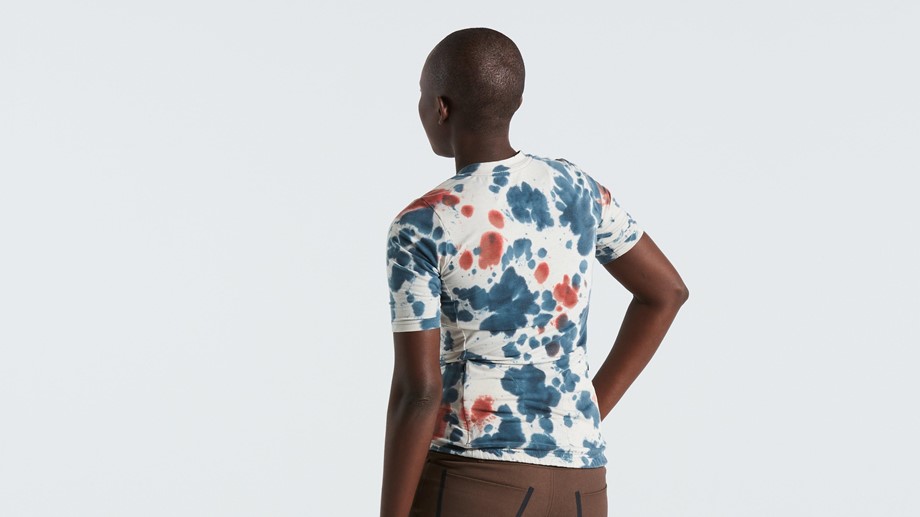 Specialized Women's ADV Garment Washed Short Sleeve Jersey White Mountains - L