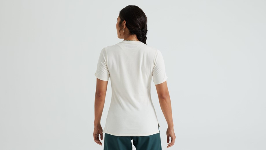 Specialized Women's Trail Modal Short Sleeve Jersey Birch White - XXL