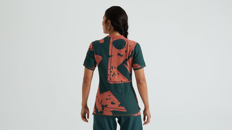 Specialized Women's Trail Modal Short Sleeve Jersey Forest Green Approach - XXL