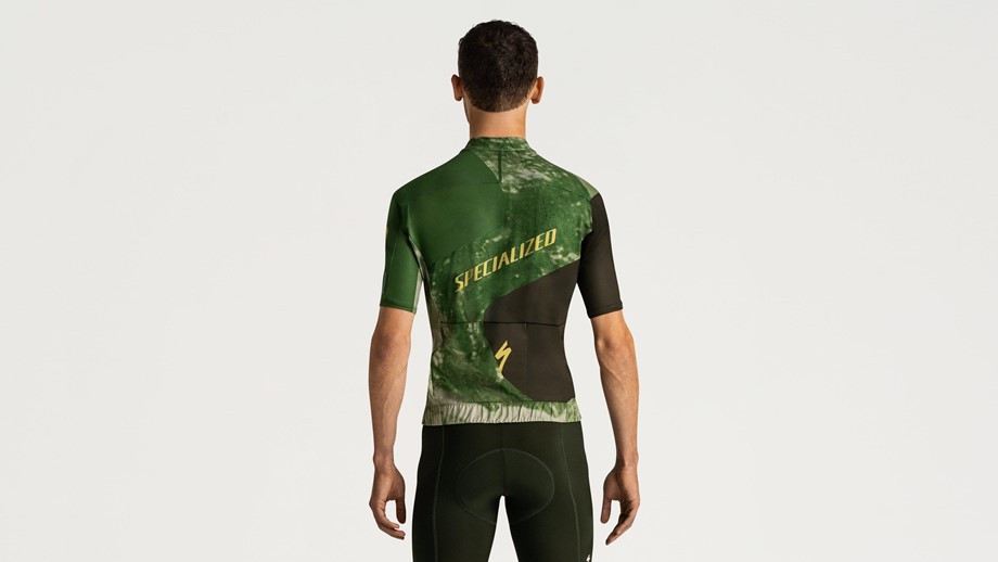 Specialized Men's Specialized Foundation Short Sleeve Graphic Jersey Cypress / Olive Green Focal - M