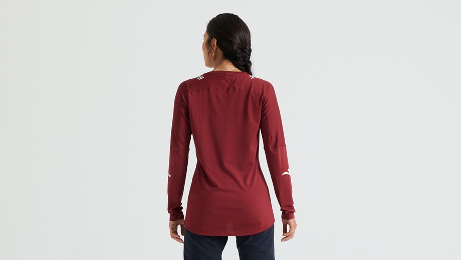 Specialized Women's Trail Air Long Sleeve Jersey Garnet Red - LG