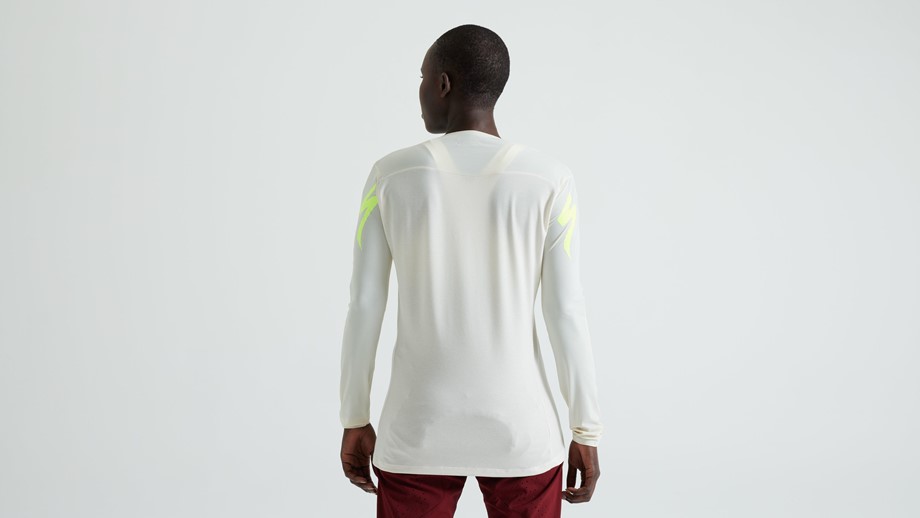 Specialized Gravity Race Long Sleeve Jersey Birch White - XL