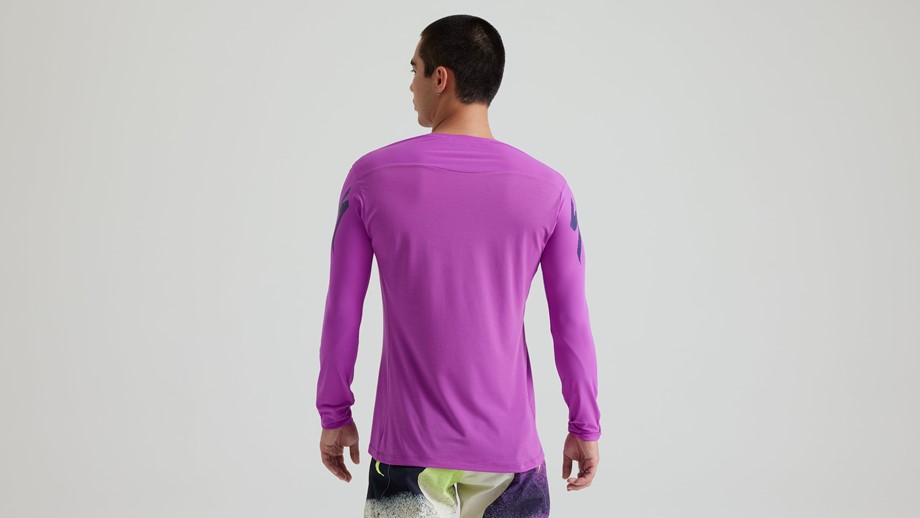 Specialized Gravity Race Long Sleeve Jersey Purple Orchid - L