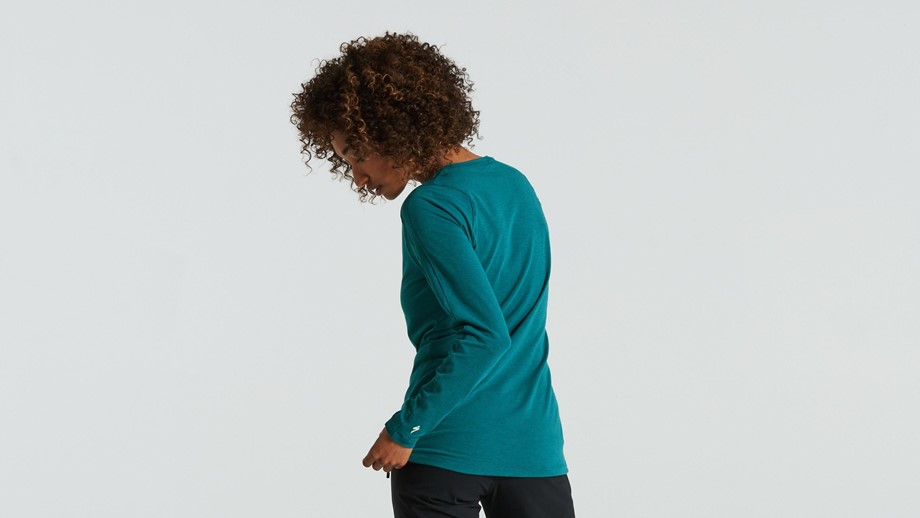 Specialized Women's Trail Long Sleeve Jersey Tropical Teal - SM