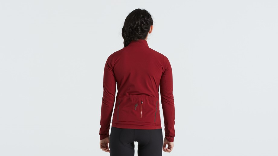 Specialized Women's RBX Comp Rain Jacket Maroon - XXL