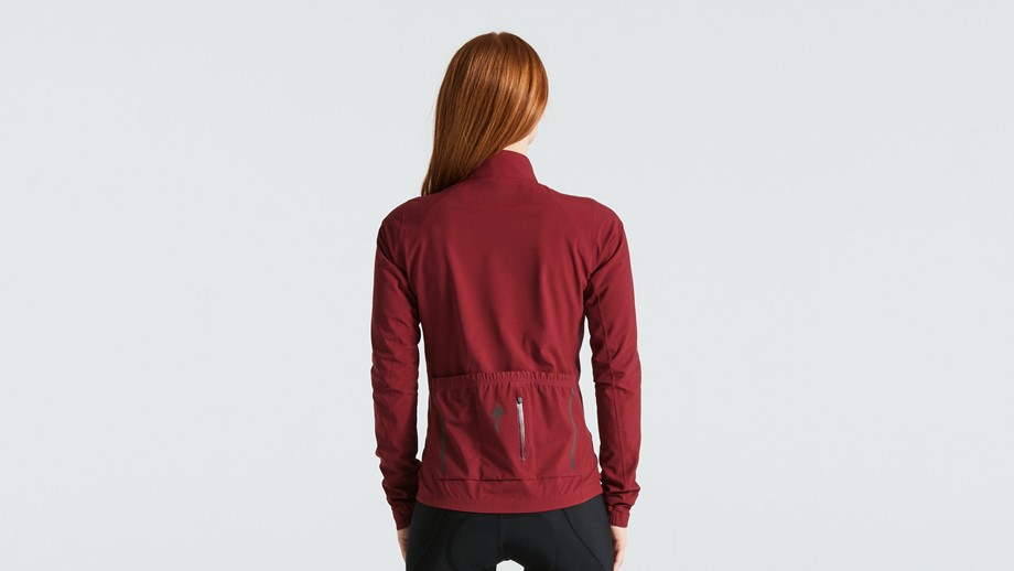 Specialized Women's RBX Comp Rain Jacket Maroon - M