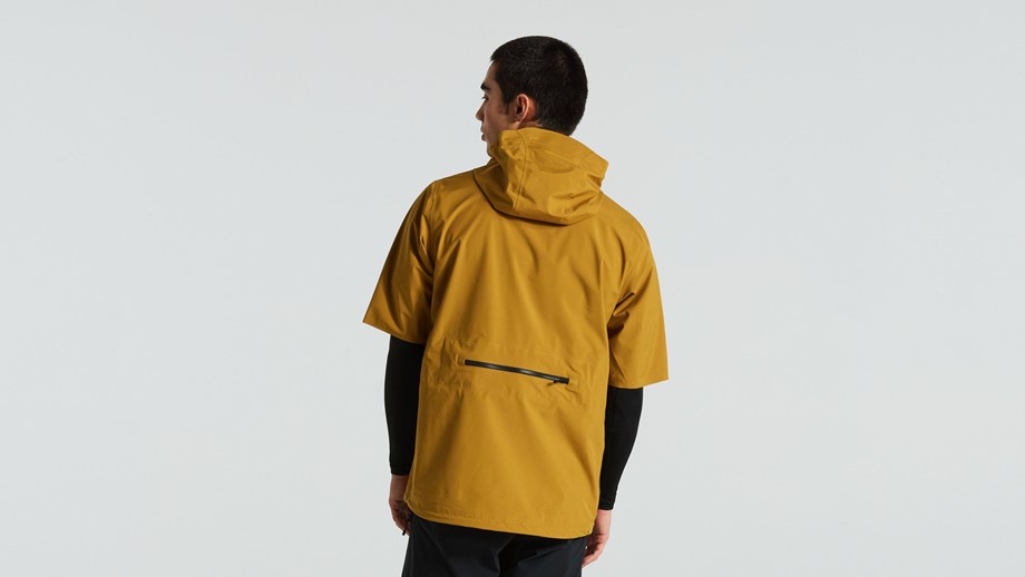Specialized Trail Short Sleeve Rain Anorak Harvest Gold - M