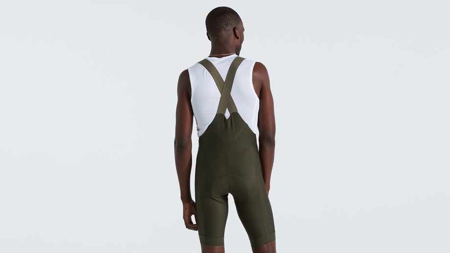 Specialized Men's Prime Bib Shorts Dark Moss Green - L