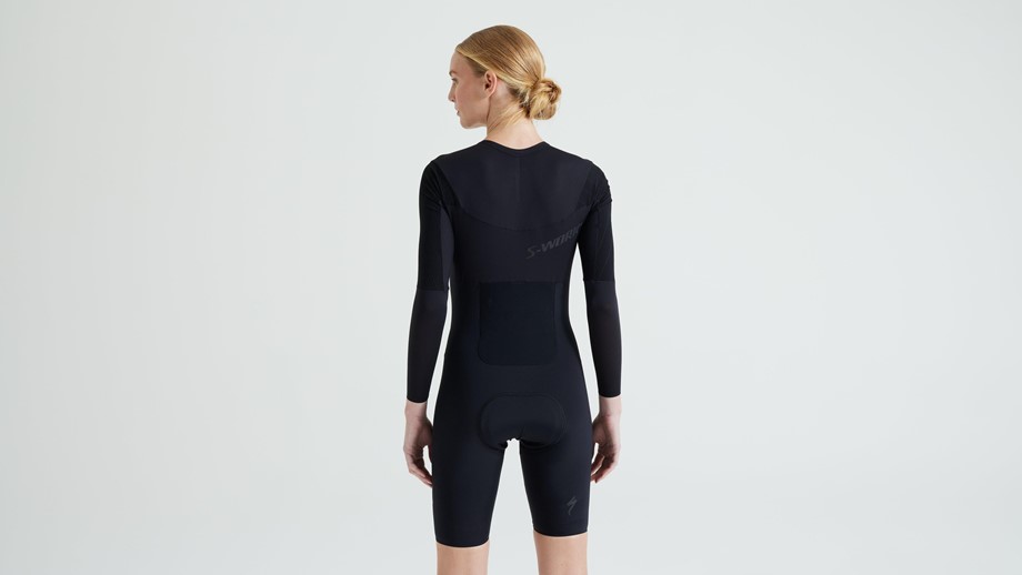 Specialized Women's S-Works Aero Long Sleeve Skin Suit Black - L