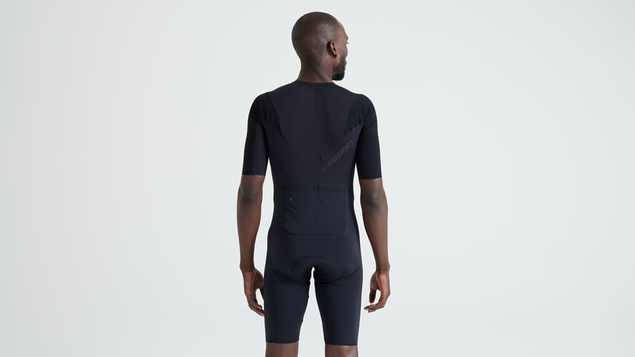 Specialized Men's S-Works Aero Short Sleeve Skin Suit Black - XS