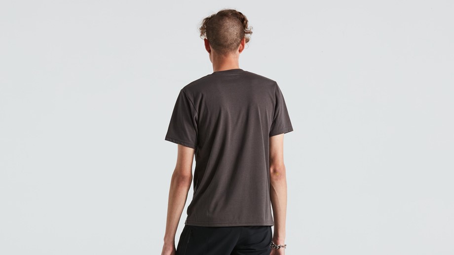 Specialized Men's S-Logo Short Sleeve T-Shirt Charcoal - XS