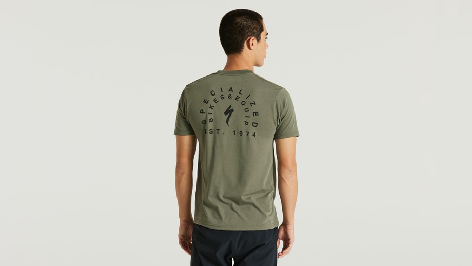 Specialized Stoke Short Sleeve T-Shirt Oak Green - S
