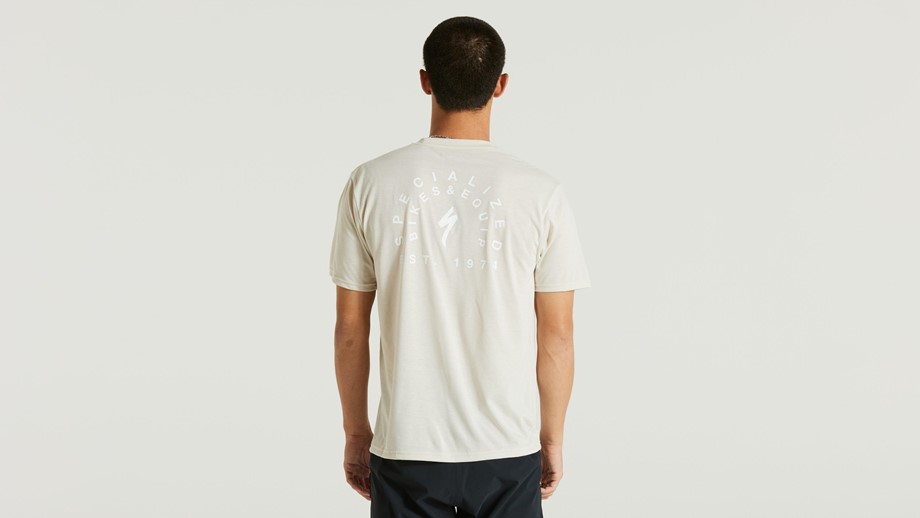 Specialized Stoke Short Sleeve T-Shirt White Mountains - XS
