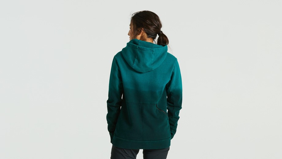 Specialized Women's Legacy Spray Pull-Over Hoodie Tropical Teal - M