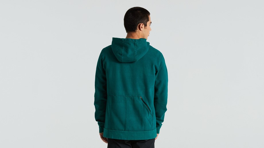 Specialized Men's Legacy Wordmark Zip-Up Hoodie Tropical Teal - M