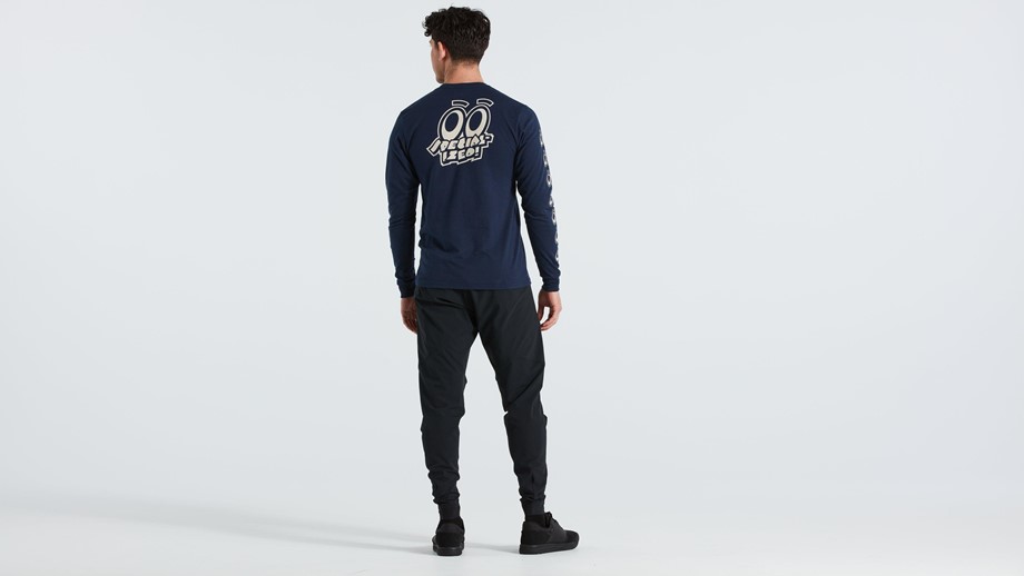 Specialized Special Eyes Long Sleeve T-Shirt Navy Blue - L