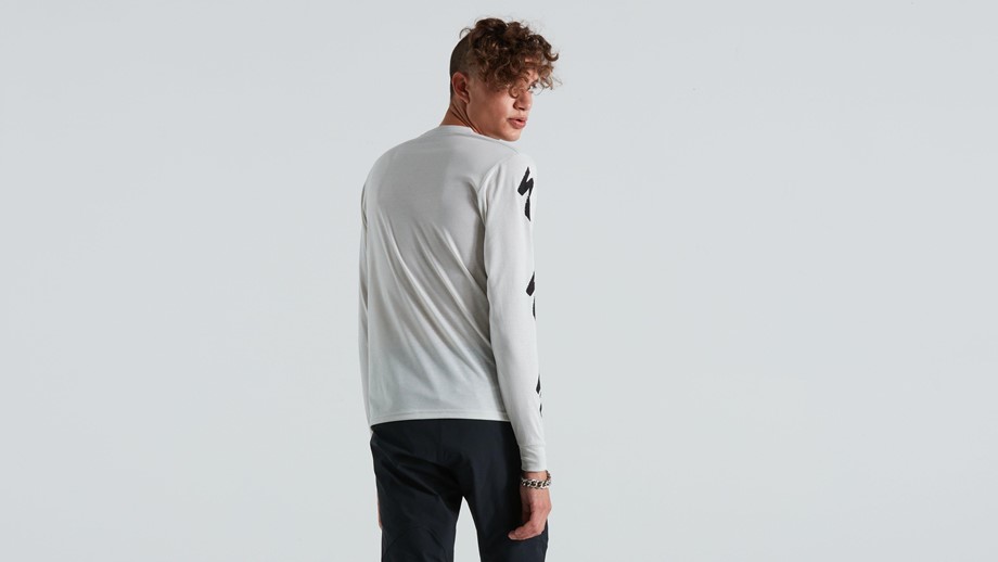 Specialized Reign Long Sleeve T-Shirt Dove Grey - M
