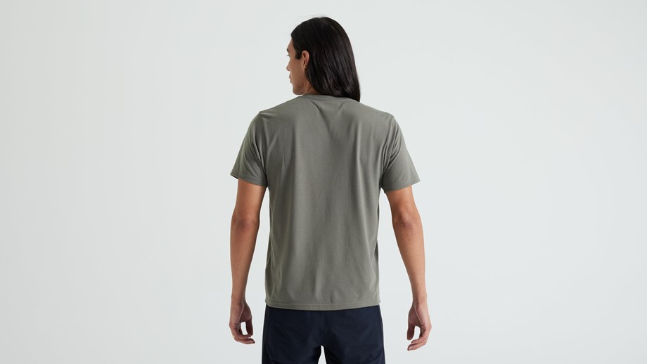 Specialized Men's S-Logo Short Sleeve T-Shirt Oak Green - XS