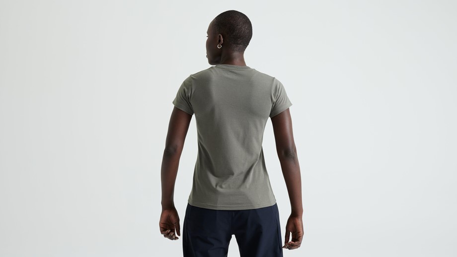 Specialized Women's S-Logo Short Sleeve T-Shirt Oak Green - SM