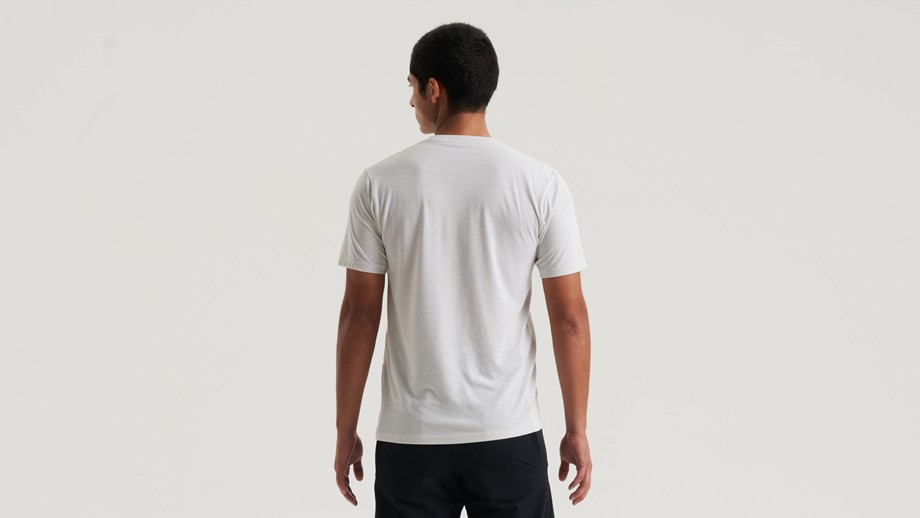 Specialized Men's S-Logo Short Sleeve T-Shirt Dove Grey