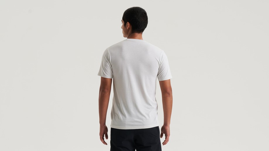 Specialized Men's Wordmark Short Sleeve T-Shirt Dove Grey - XXL