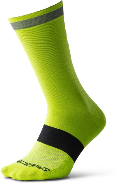 Specialized Reflect Tall Socks Neon Yellow S