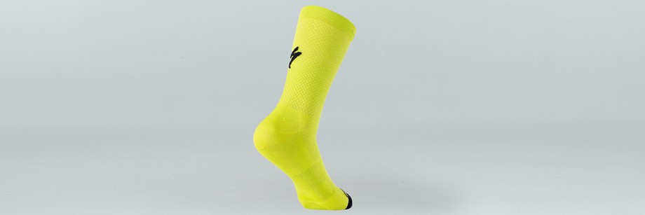 Specialized Hydrogen Vent Tall Road Socks Hyper Green - M