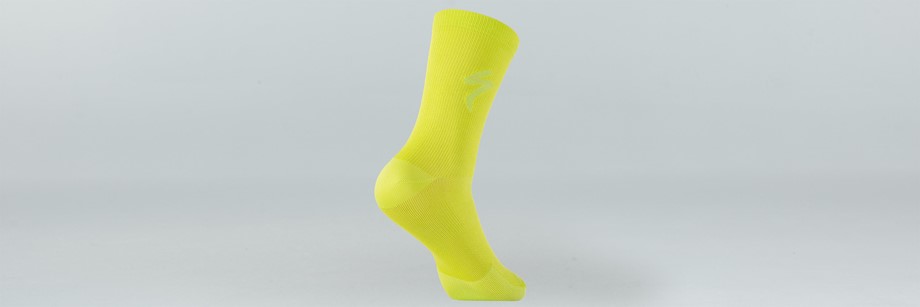 Specialized Soft Air Road Tall Sock Hyper Green - M