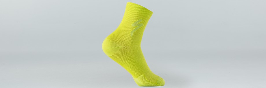 Specialized Soft Air Road Mid Sock Hyper Green - S 1
