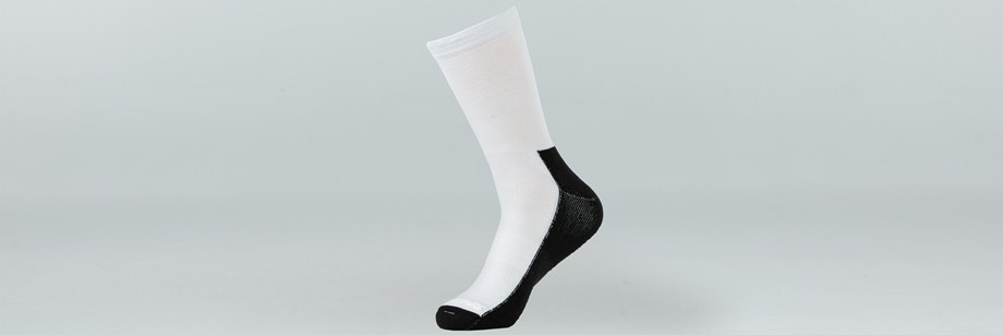 Specialized Primaloft Lightweight Tall Socks Dove Grey - S
