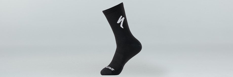 Specialized Soft Air Road Tall Sock Black / White - S