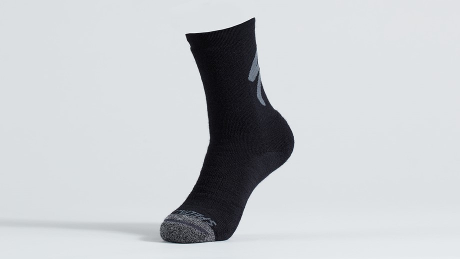 Specialized Merino Deep Winter Tall Logo Socks Black - S 0