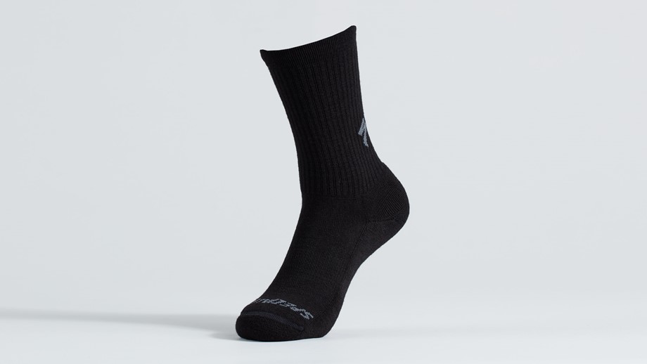 Specialized Merino Midweight Tall Socks Black - M