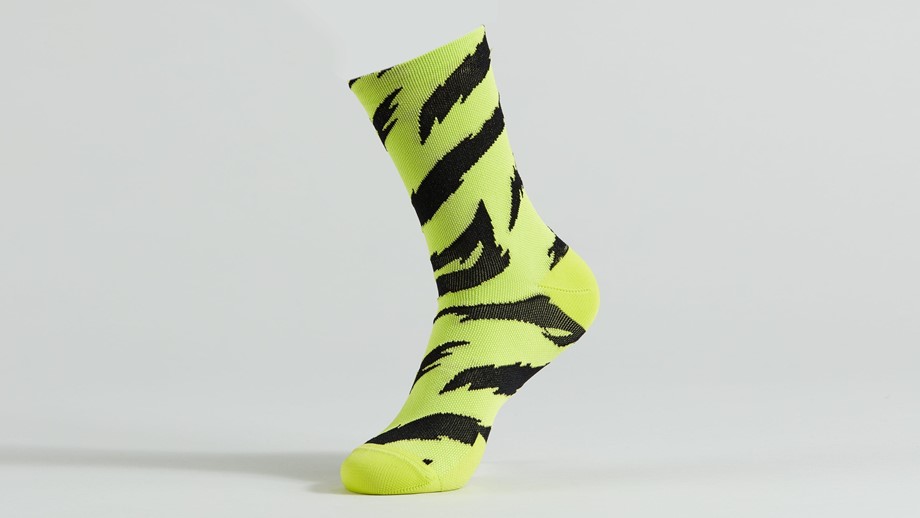 Specialized Soft Air Tall Socks Hyper Green Lightning - S