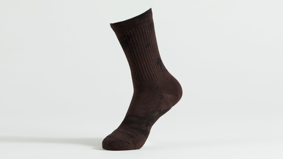 Specialized Cotton Tall Socks Doppio Garment Wash - L