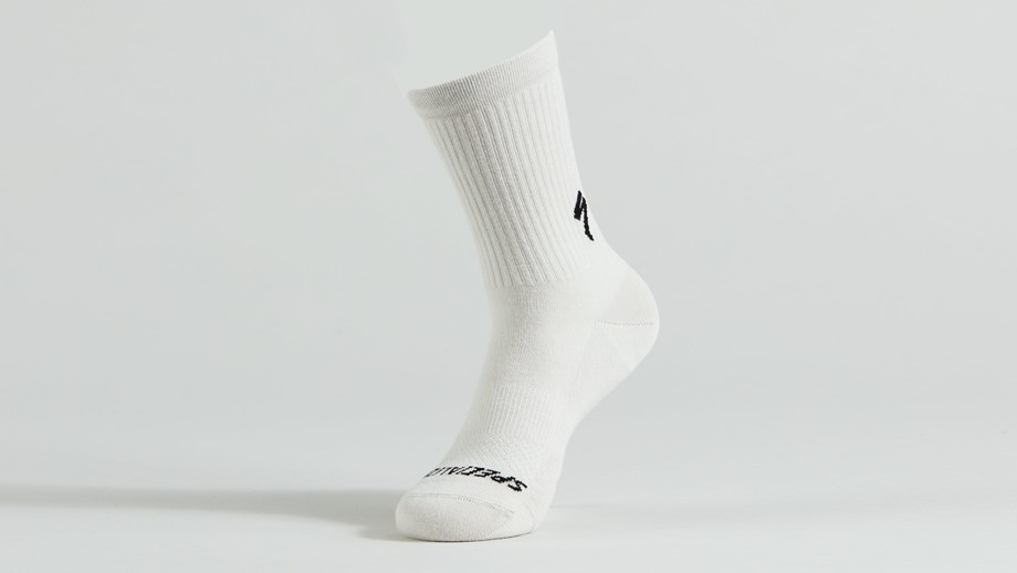 Cotton Tall Socks, Small, Dove Gray