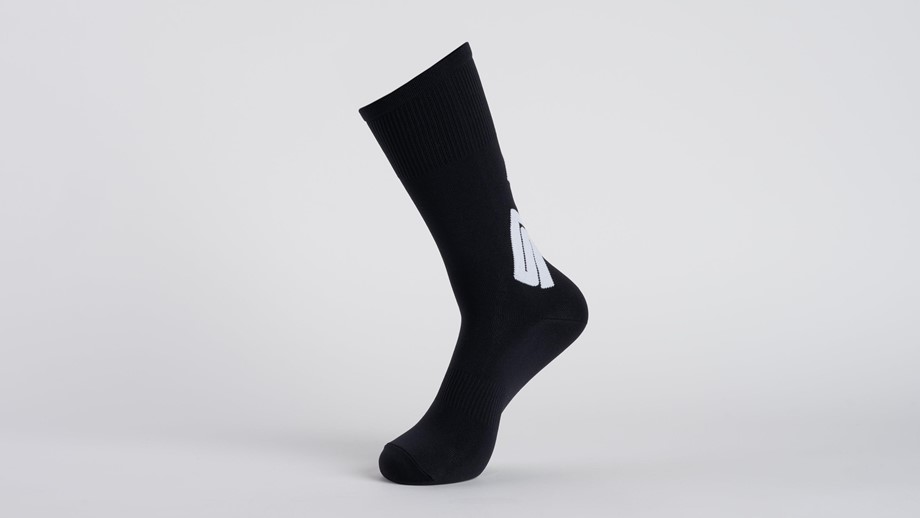 Specialized Supacaz SupaSox Twisted Sock White / Black - S