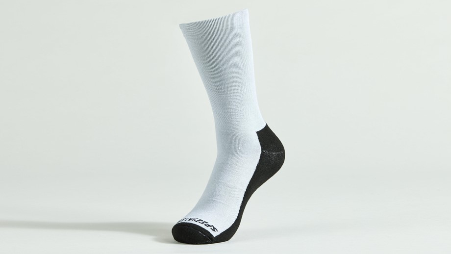 Specialized Primaloft® Lightweight Tall Logo Socks Dove Grey - S