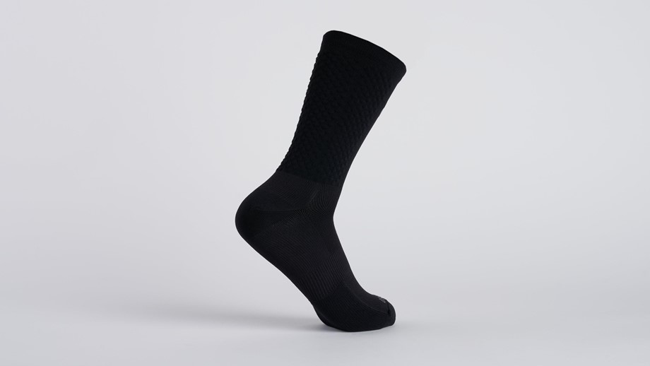 Specialized Knit Tall Sock Black / Silver - S