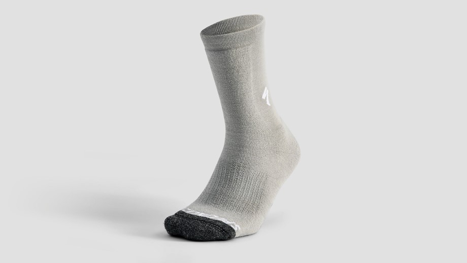 Specialized Merino Deep Winter Tall Socks Heather Grey - S