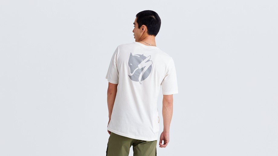 Specialized Men's Specialized/Fjällräven Cotton Pocket Short Sleeve Tee Eggshell - XS