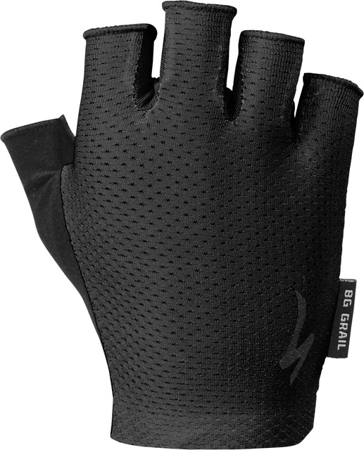 Specialized Women's Body Geometry Grail Short Finger Gloves Black - XS