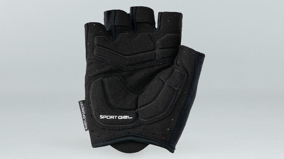 Specialized Men's Body Geometry Sport Gel Short Finger Gloves Black M